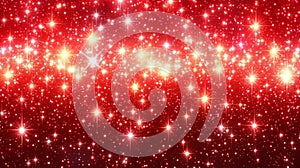 Red Glitter Sparkle Background Texture