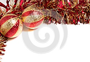 Red and Gold Christmas Decorations