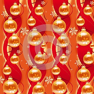 Red and Gold Christmas Wrapping paper