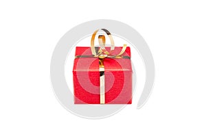 Red and Gold Gift Box