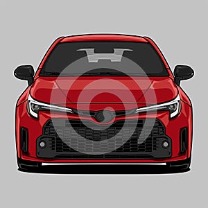 Red GR Corolla