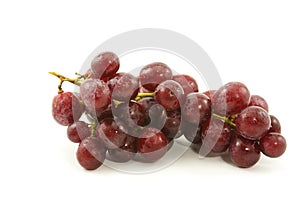 Red grape isolated