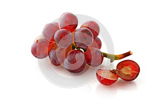 Red grape before red wine
