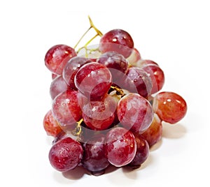 Red grapes