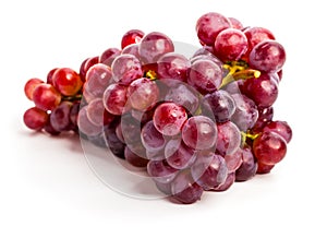 Red grapes