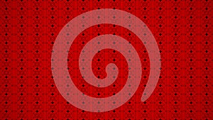 Red graphic background with pattern. 3d rendering