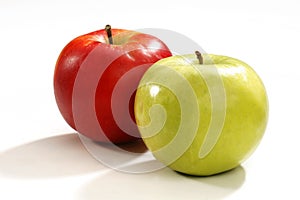 Red and Green Apple