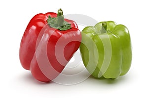 Red and Green Bell pepper