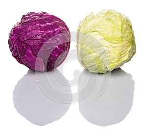 Red And Green Cabbage I