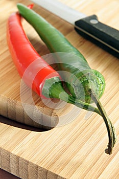 Red & Green Chilis