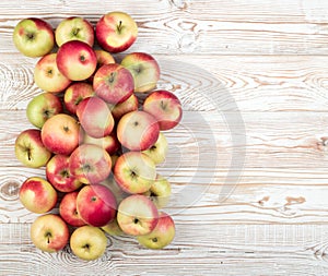 Red and Green Soft Apples Ready for Juice Produce