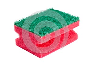 Red and green sponge