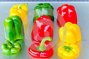 Red, Green, Yellow Bell Pepper