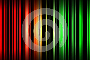 Red green and yellow Colorful bar background