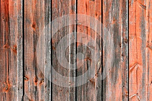 Red and Grey Rustic Weathered Barn Wood Board Background