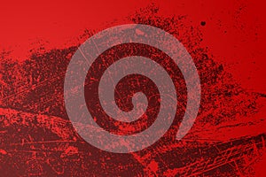 Red Grunge Background