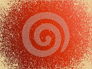 Red Grunge pattern frame background illustration