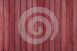 Red grunge wood pattern texture background, wooden planks.