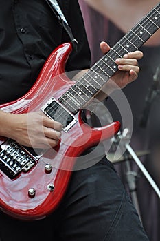 Red Guitar