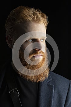 Red-haired man with a beard