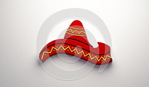Mexicano fiesta.  gráficos tridimensionales renderizados por computadora ilustraciones 