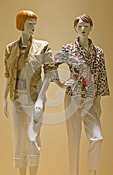 Red Headed Mannequins