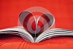 Red heart book