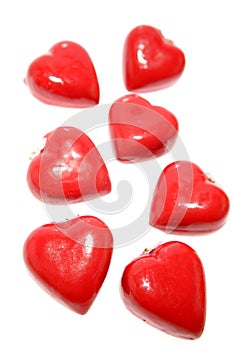 Red heart lockets