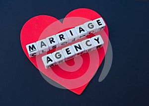 Red heart marriage agency