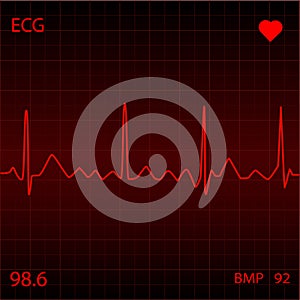 Red Heart Monitor