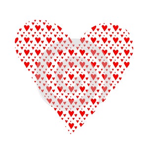 Red Heart shape, Love, Romance or valentine\'s day concept