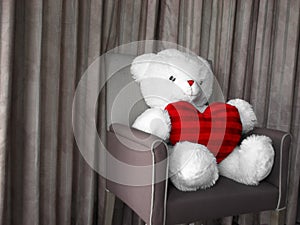 Red Heart Teddy