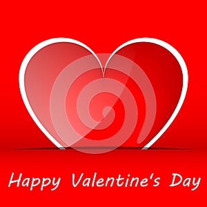 Red hearts Valentines