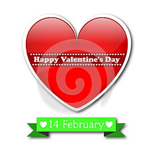 Red hearts Valentines