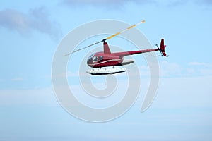 red helicopter