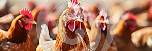 Head male portrait free rooster background standing crest chickens chick hen alive one