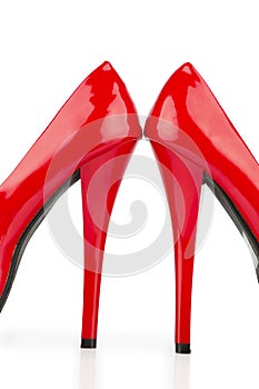Red high heels