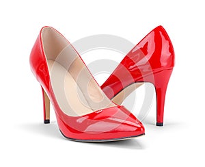 Red High Heels photo