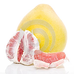 Red honey pomelo photo