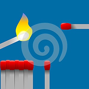 Red Hot Book Matches