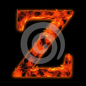 Red hot burning fire font in red and orange flames