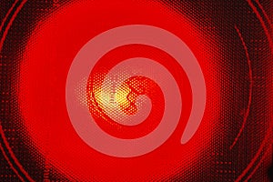 Red hot ceramic hotplate 3