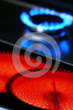 Red hot ceramic stove electric cooker and