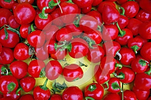 Red hot cherry peppers
