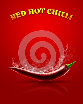 Red hot chili pepper