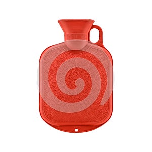 Red hot water bottle
