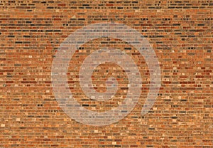 Red house brick wall