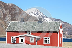 Red house of Flakstad