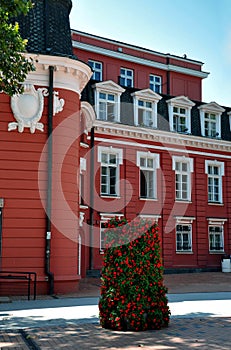 Red house in Varna photo