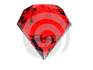 Red huge ruby gem